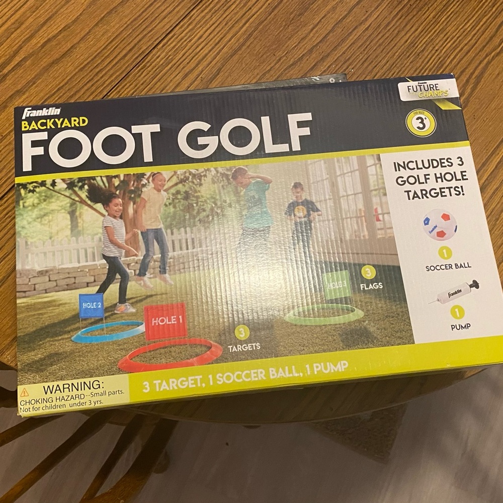 Foot golf game